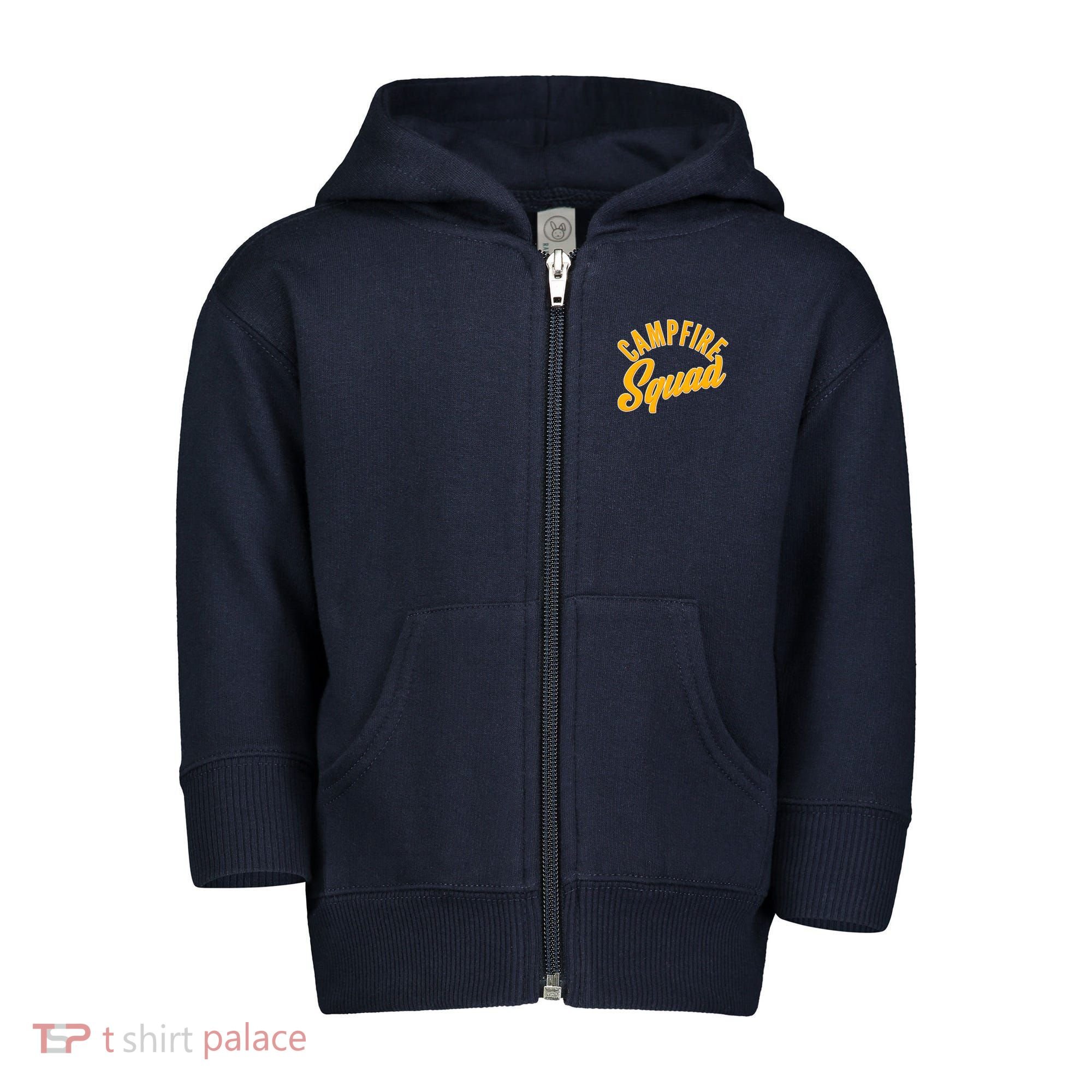 Campfire Squad Toddler Zip Fleece Hoodie