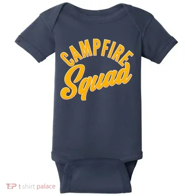 Campfire Squad Baby Bodysuit