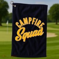 Campfire Squad Golf Towel thumb 1