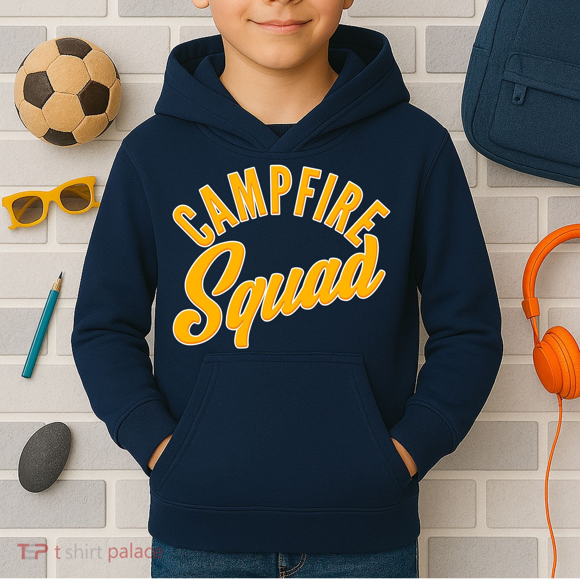 Campfire Squad Kids Hoodie