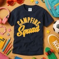 Campfire Squad Kids T-Shirt thumb 3
