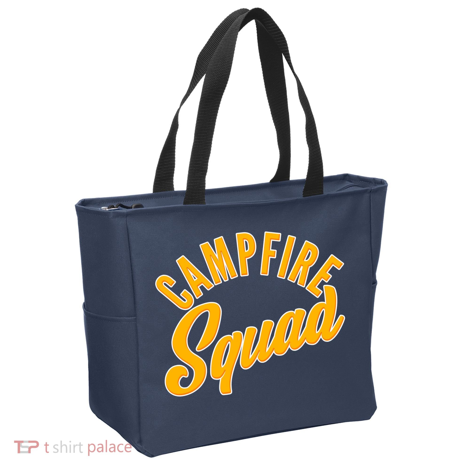 Campfire Squad Tote Bag