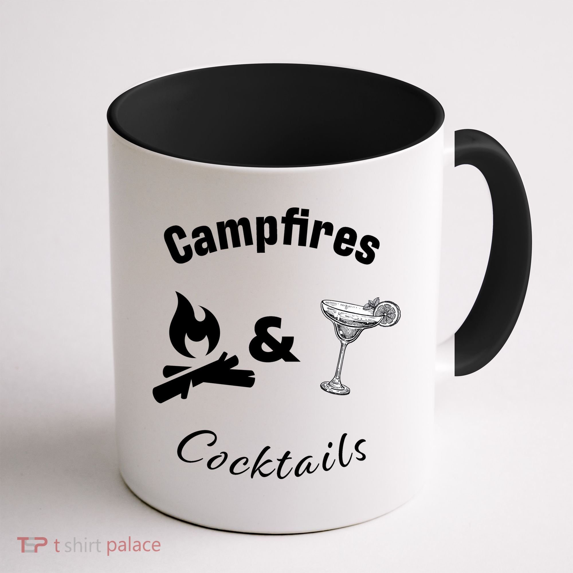 Campfires And Cocktails Coffee Mug