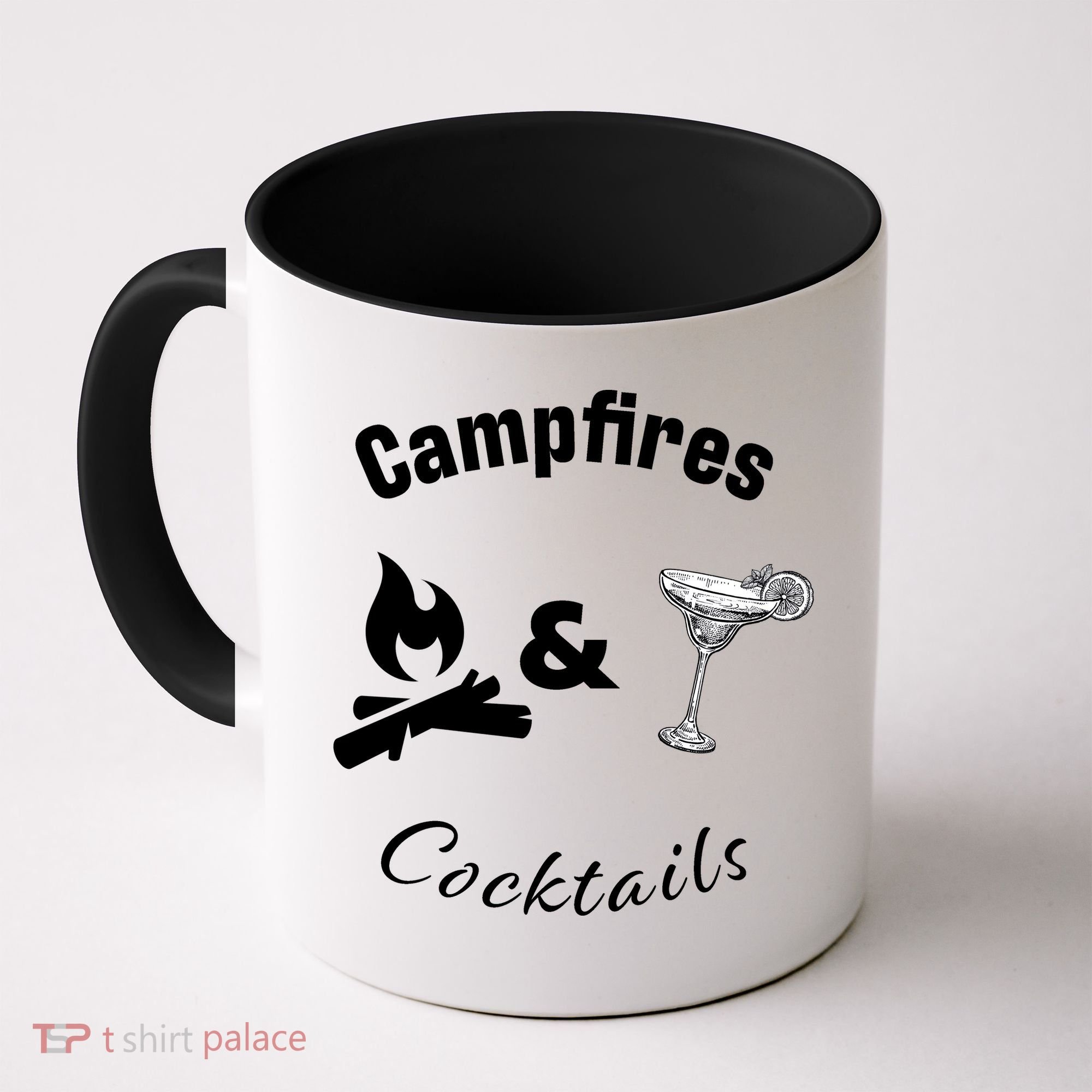 Campfires And Cocktails Coffee Mug