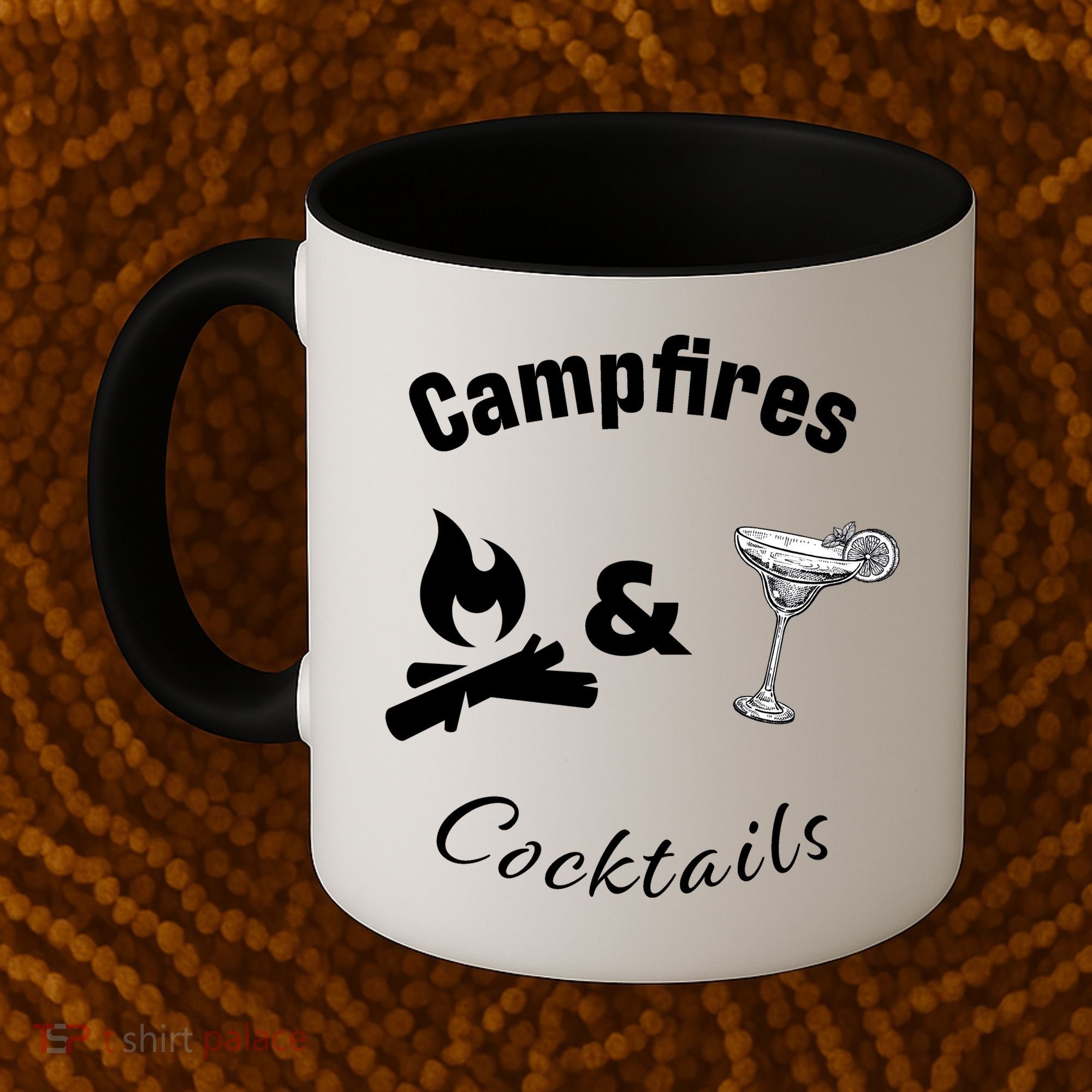 Campfires And Cocktails Coffee Mug