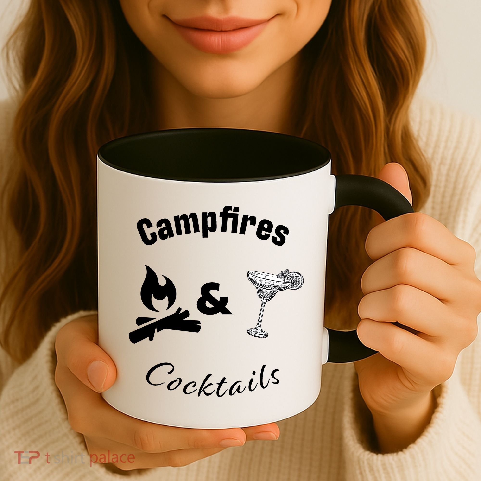 Campfires And Cocktails Coffee Mug