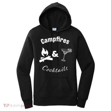 Campfires And Cocktails Women's Hoodie