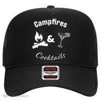 Campfires And Cocktails Hat thumb 0