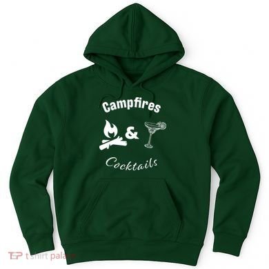 Campfires And Cocktails Hoodie