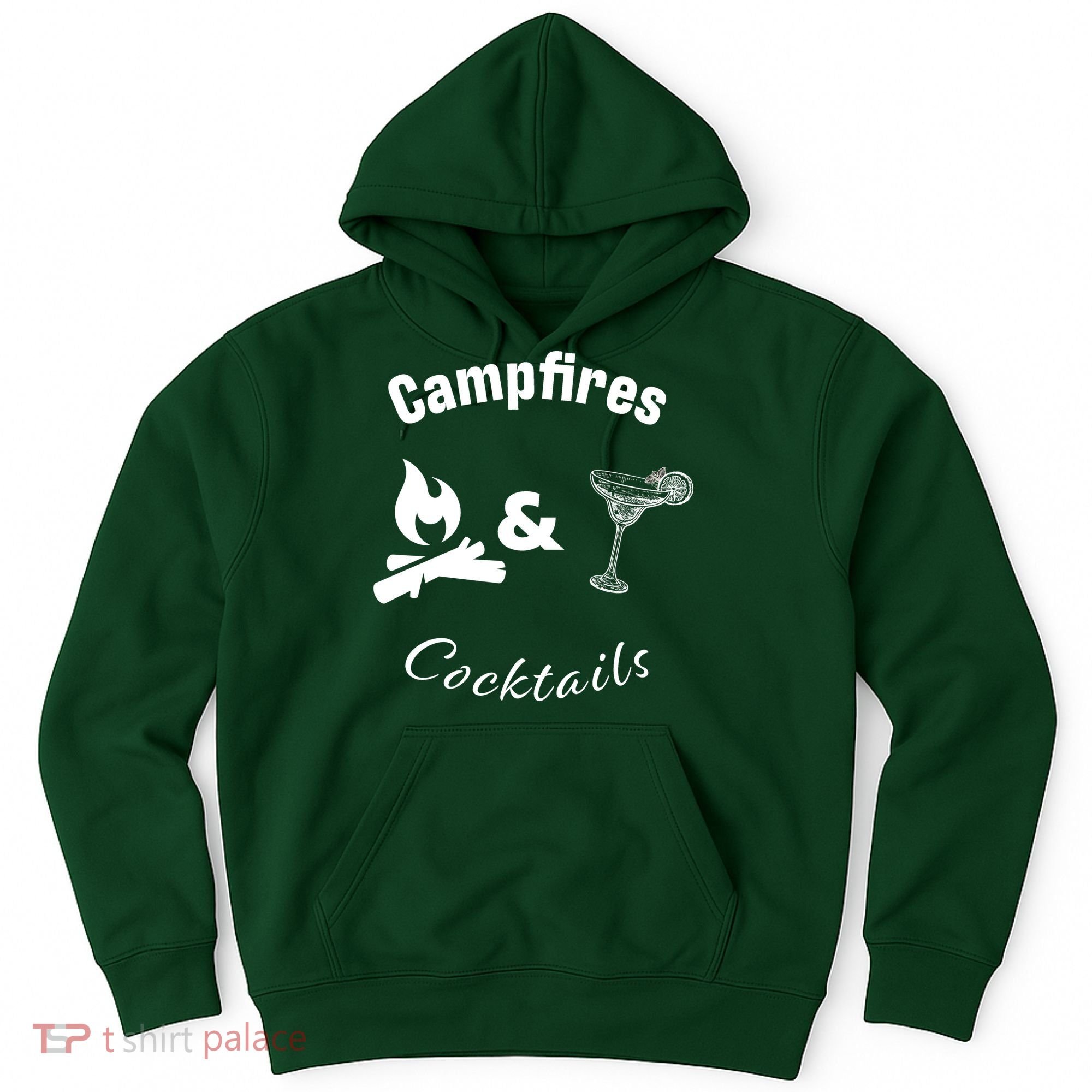 Campfires And Cocktails Hoodie