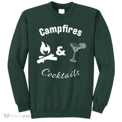 Campfires And Cocktails Sweatshirt