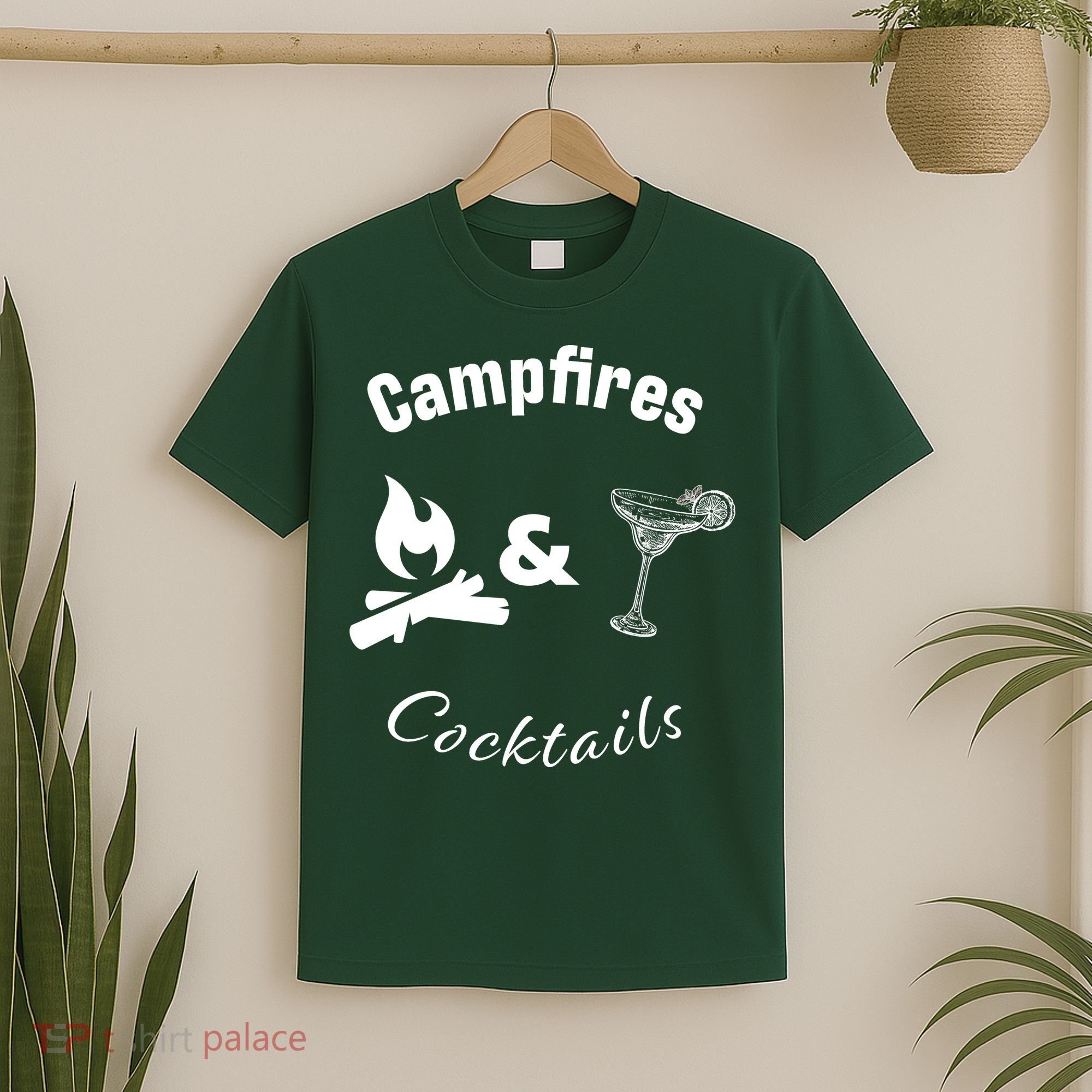 Campfires And Cocktails T-Shirt