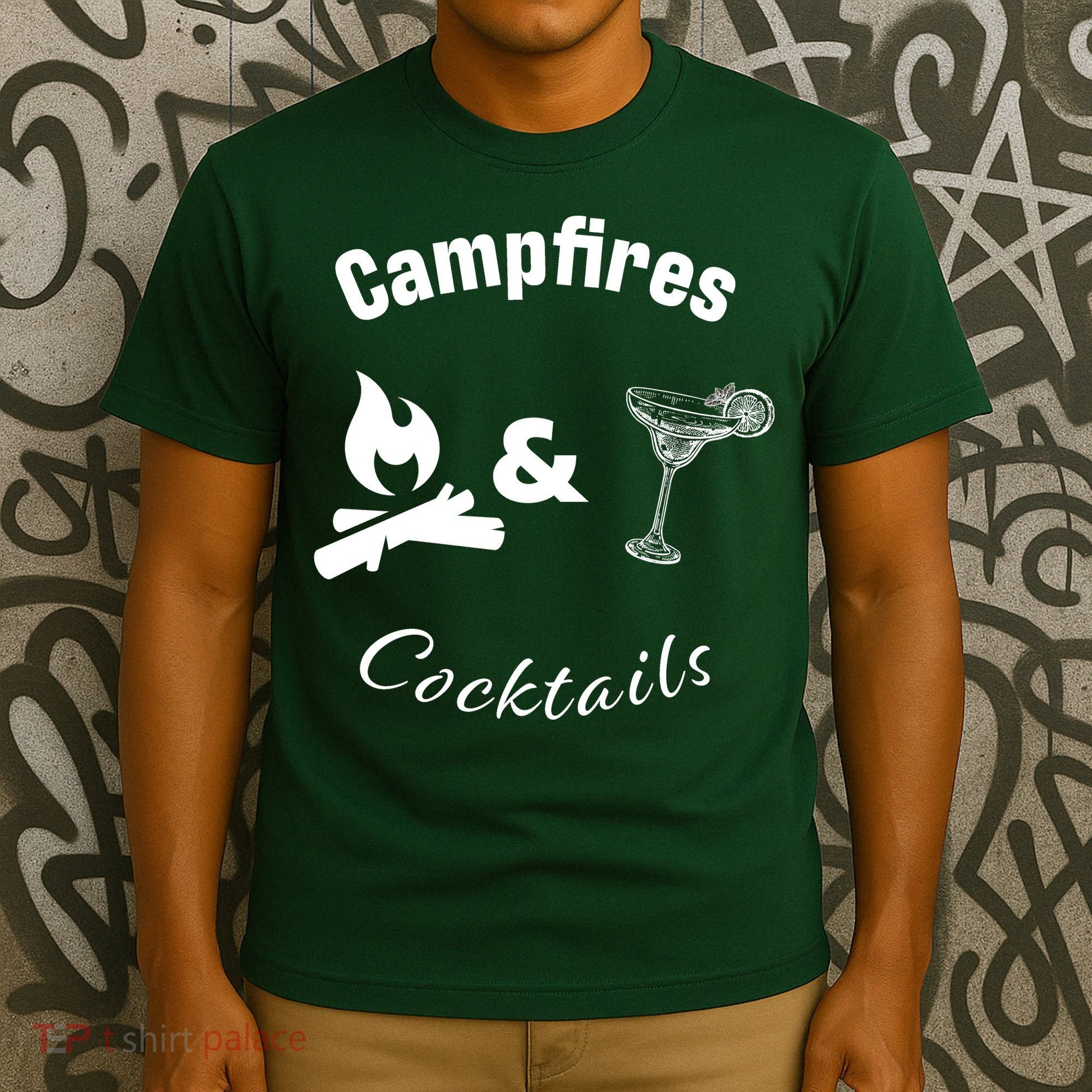 Campfires And Cocktails T-Shirt