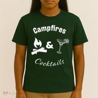 Campfires And Cocktails T-Shirt thumb 4