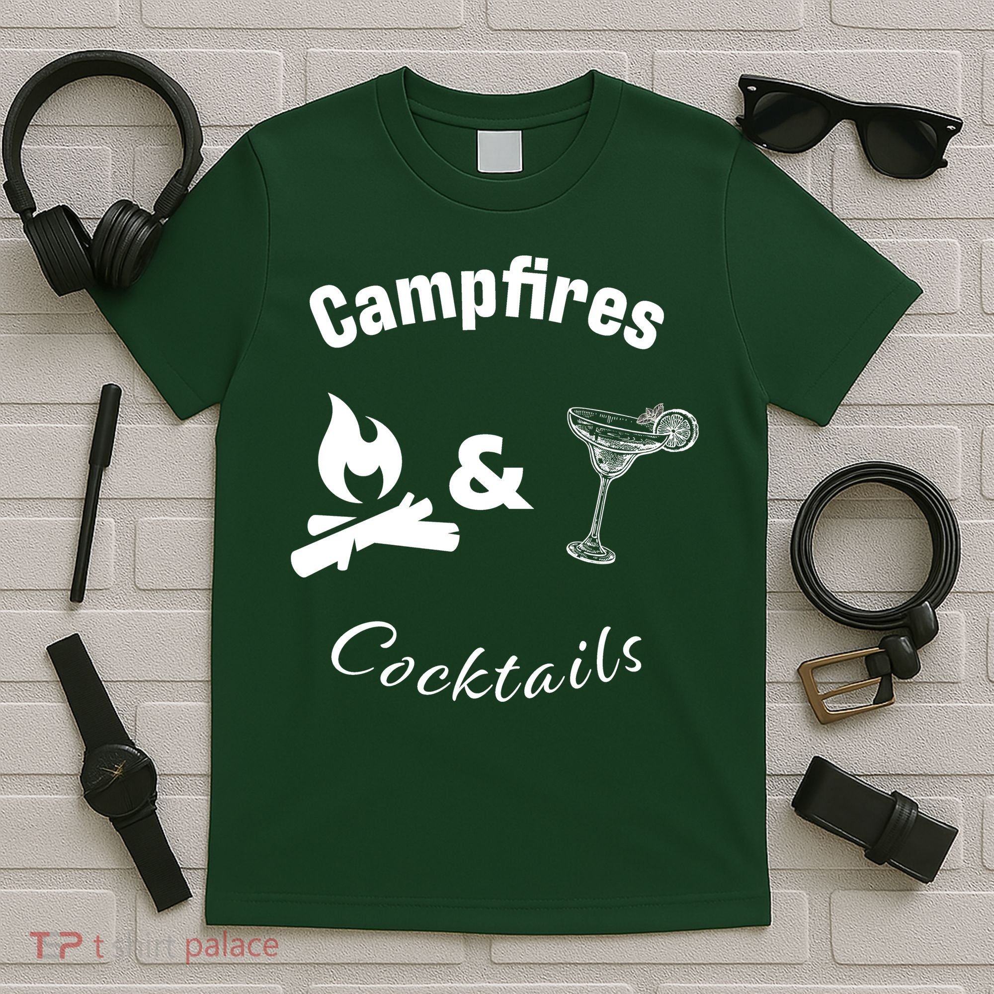 Campfires And Cocktails T-Shirt