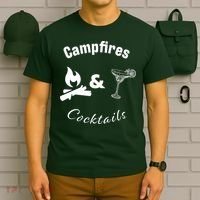 Campfires And Cocktails T-Shirt thumb 6