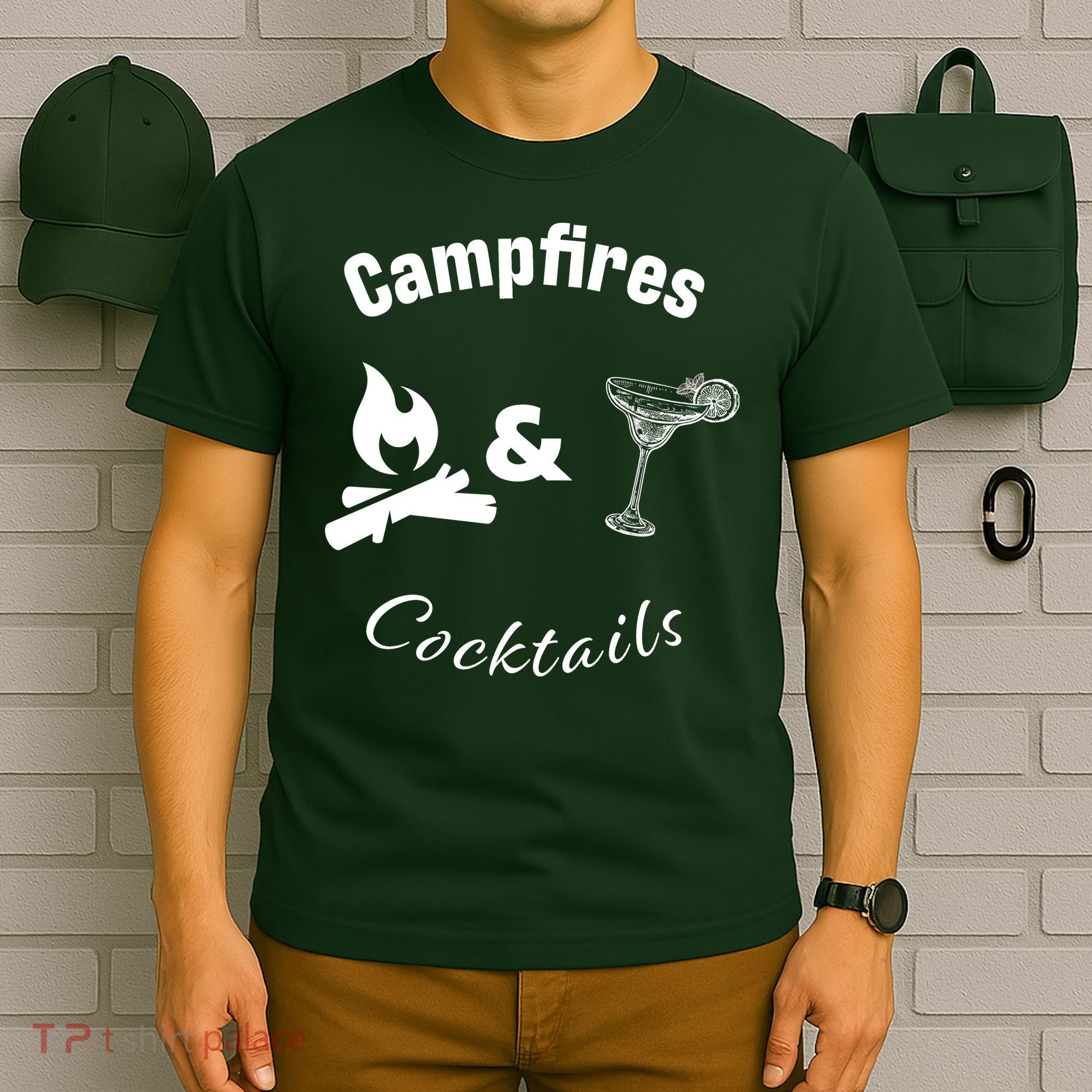 Campfires And Cocktails T-Shirt