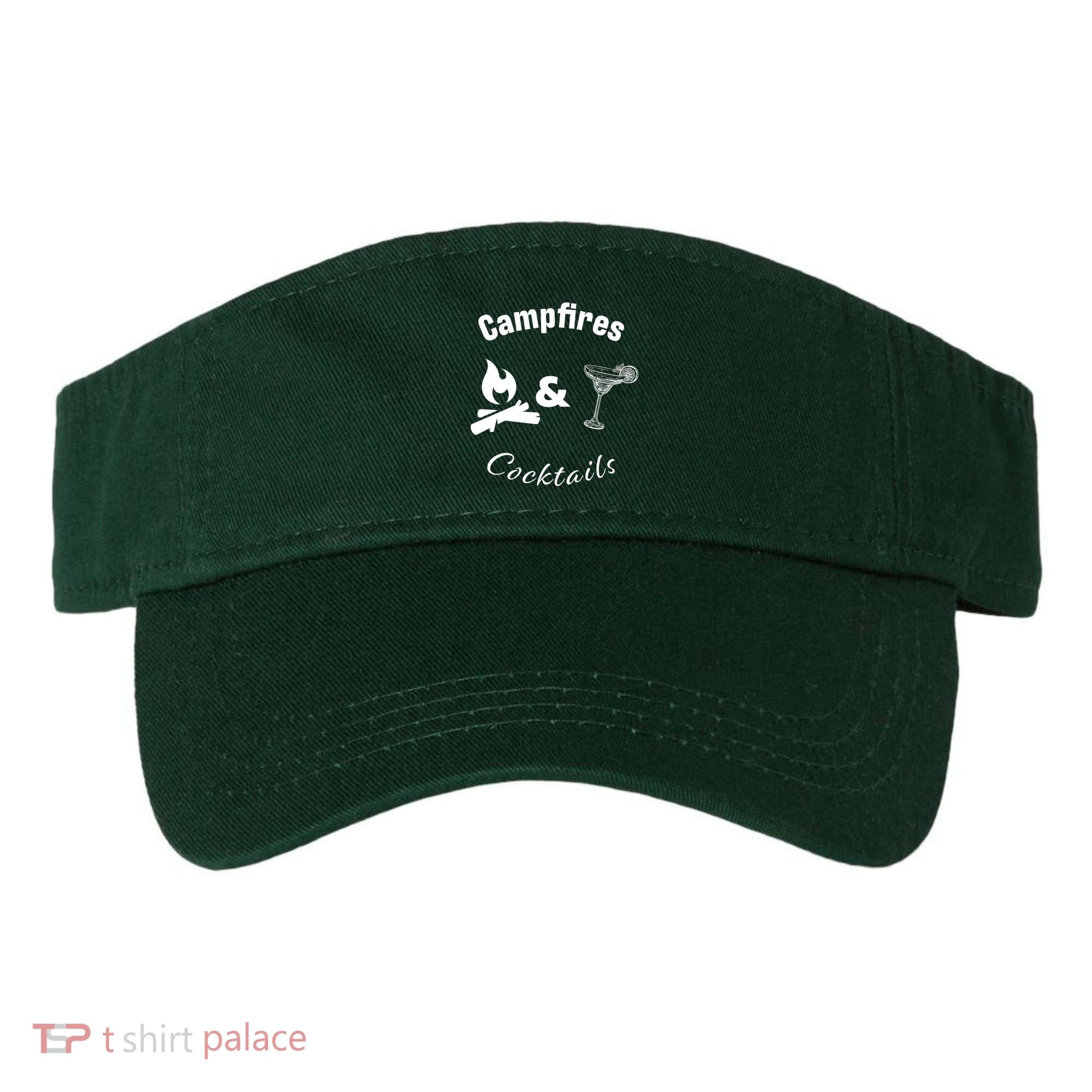 Campfires And Cocktails Visor