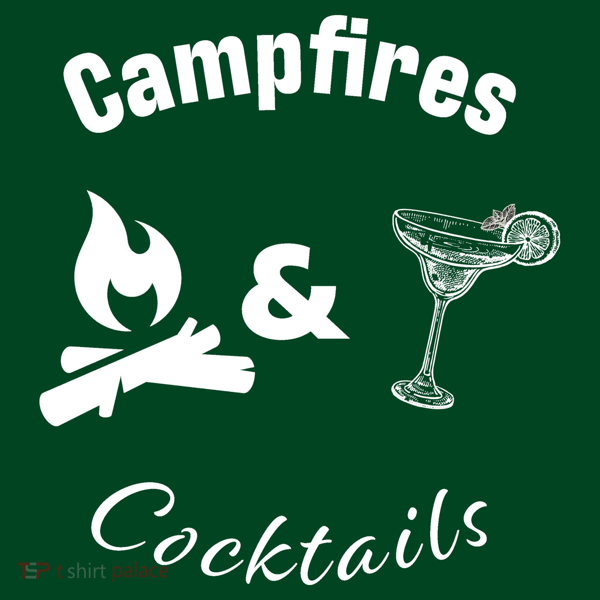 Campfires And Cocktails Kids Sweatshirt