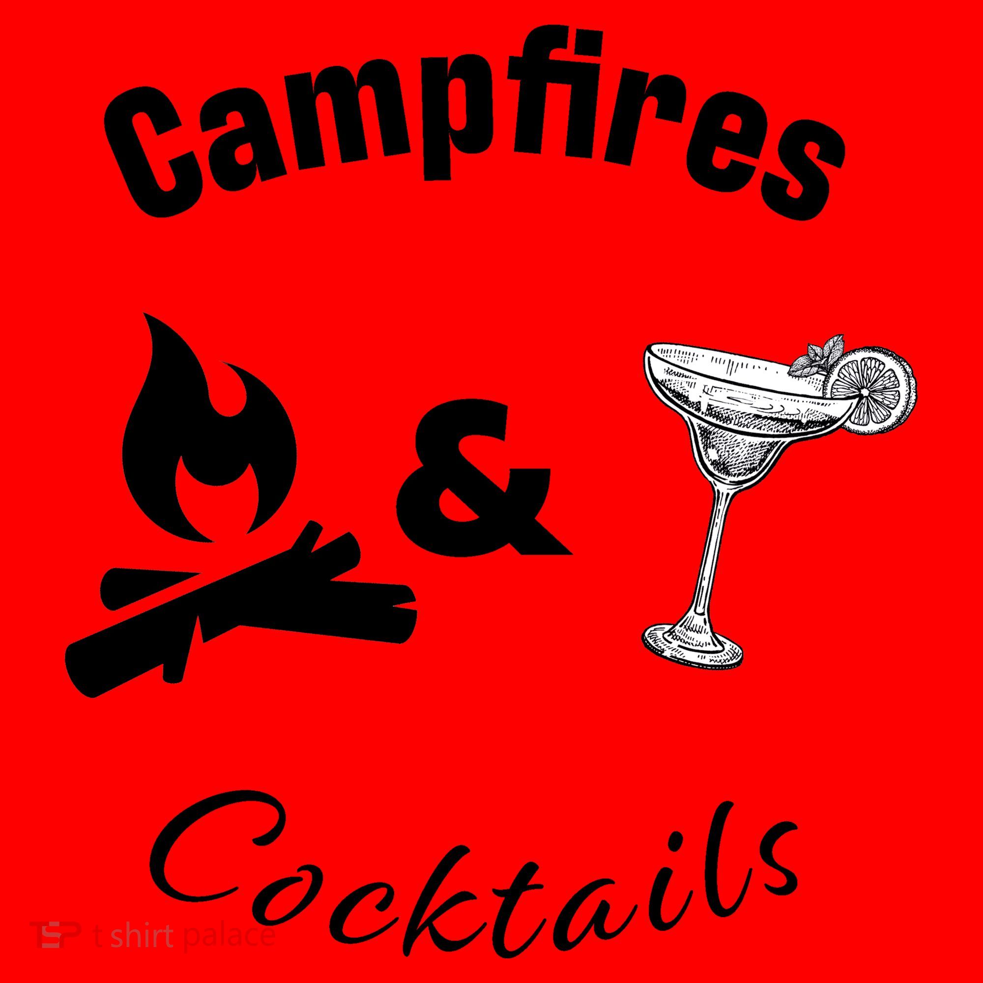 Campfires And Cocktails Santa Hat