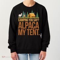 Camping Alpaca My Tent Women's Sweatshirt thumb 0