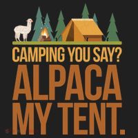 Camping Alpaca My Tent Women's Sweatshirt thumb 2