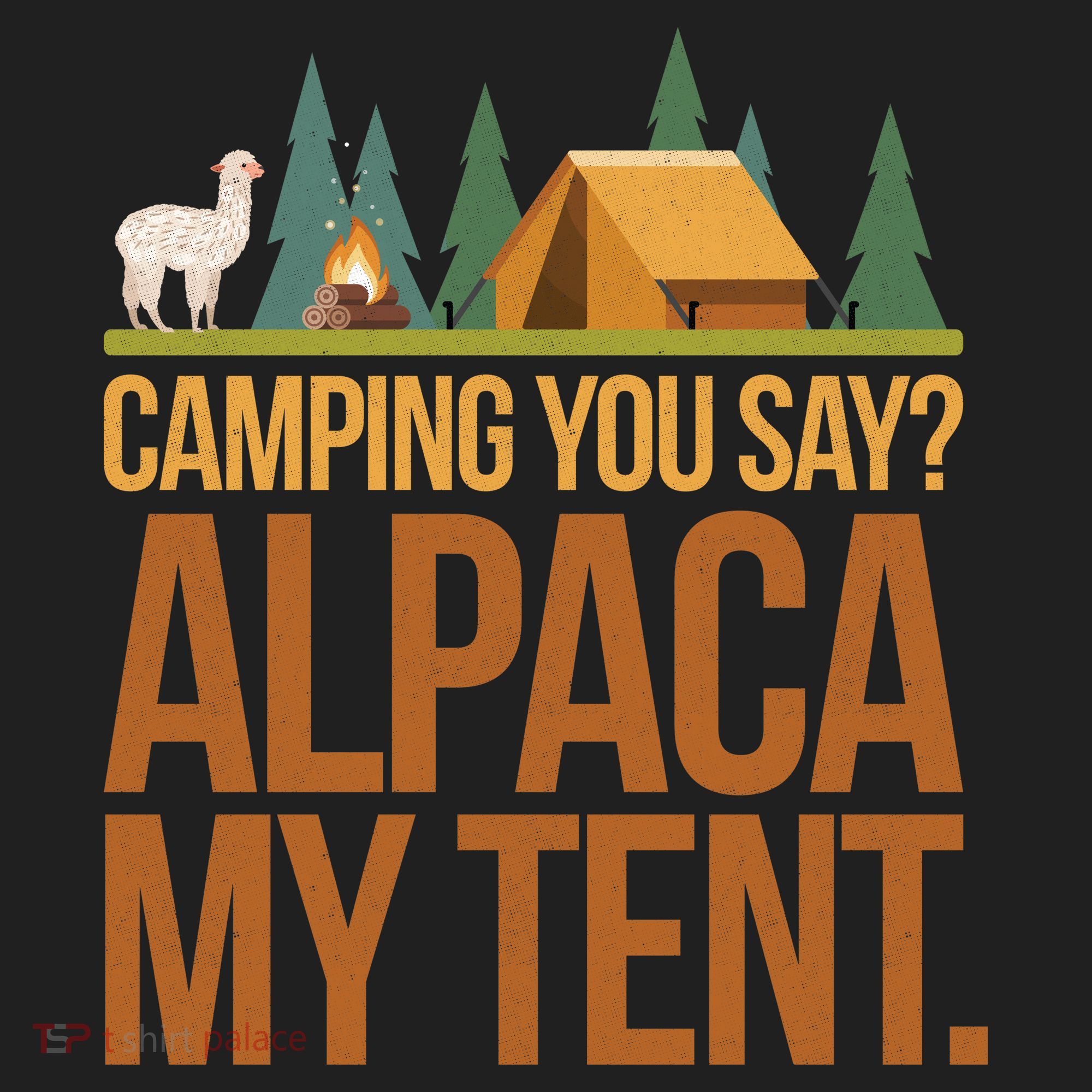Camping Alpaca My Tent Women's Sweatshirt