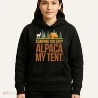 Camping Alpaca My Tent Hoodie thumb 5