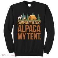 Camping Alpaca My Tent Sweatshirt thumb 0