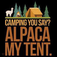 Camping Alpaca My Tent Sweatshirt thumb 3