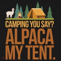 Camping Alpaca My Tent Toddler T-Shirt thumb 4