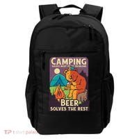 Camping And Beer Funny Backpack thumb 0