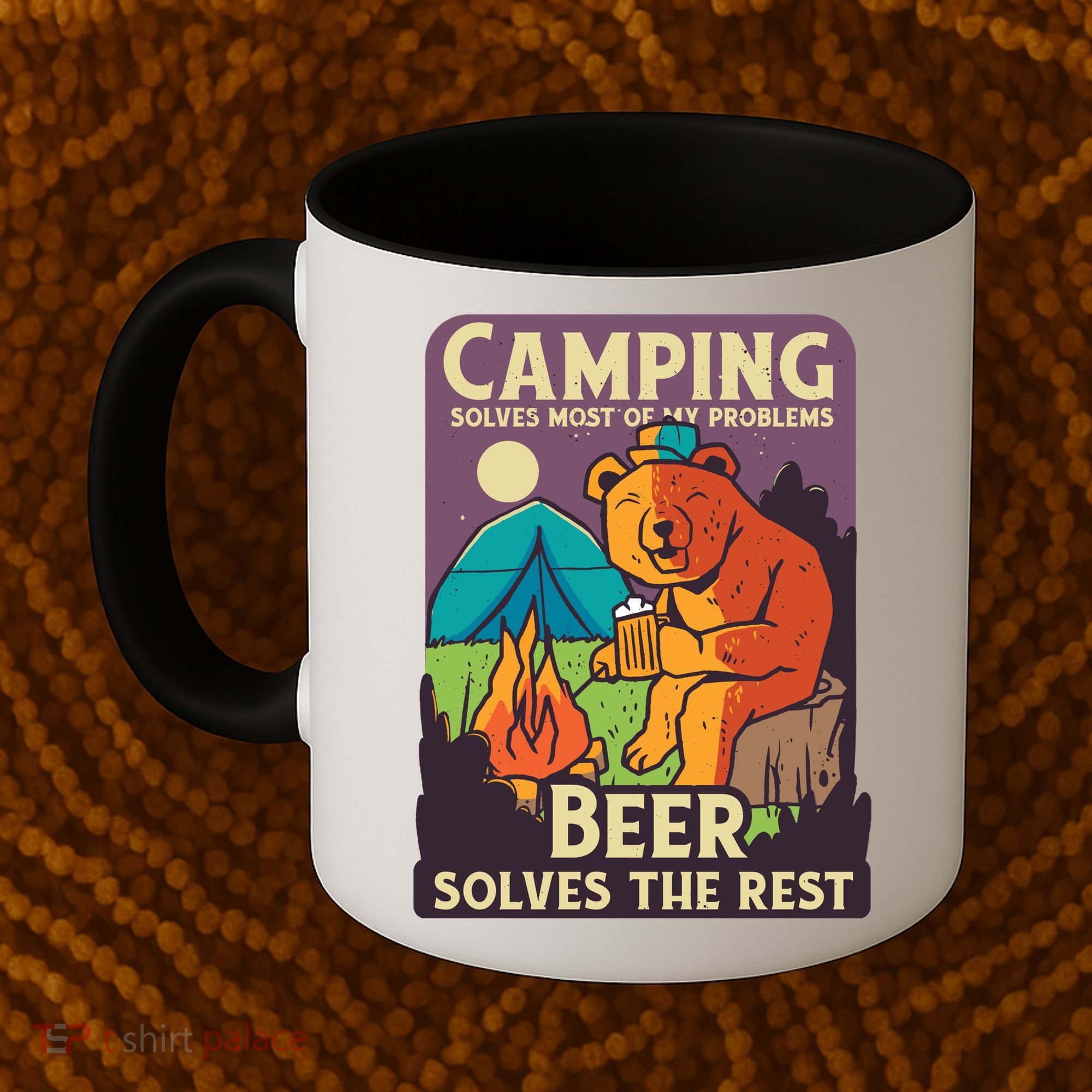 Camping And Beer Funny Coffee Mug