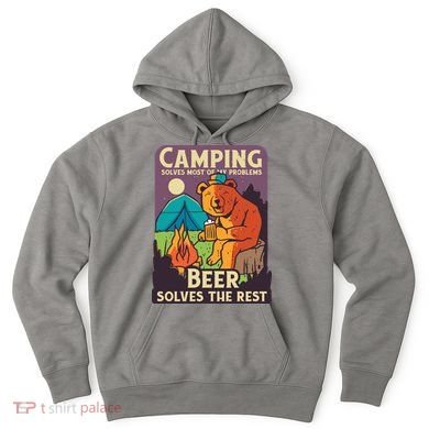 Camping And Beer Funny Hoodie