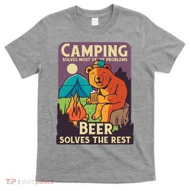 Camping And Beer Funny T-Shirt