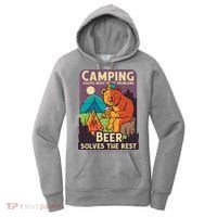 Camping And Beer Funny Women's Hoodie thumb 0