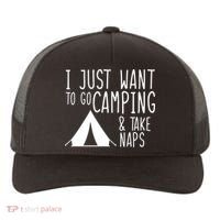 Camping And Napping Yupoong Adult 5-Panel Trucker Hat thumb 0