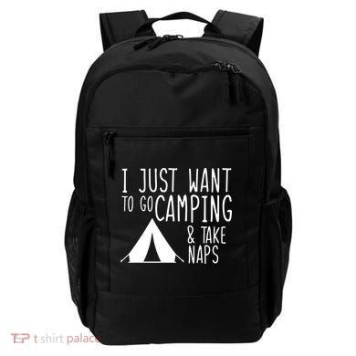 Camping And Napping Backpack