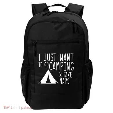 Camping And Napping Backpack