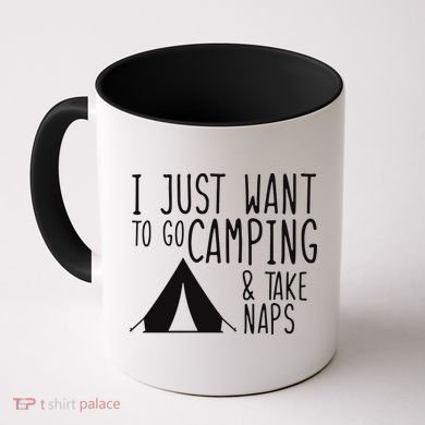 Camping And Napping Coffee Mug