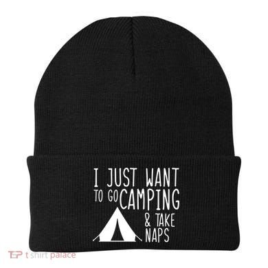 Camping And Napping Beanie