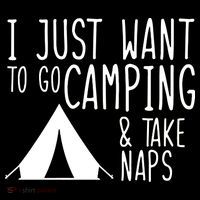 Camping And Napping Ladies PosiCharge Competitor Racerback Tank thumb 2