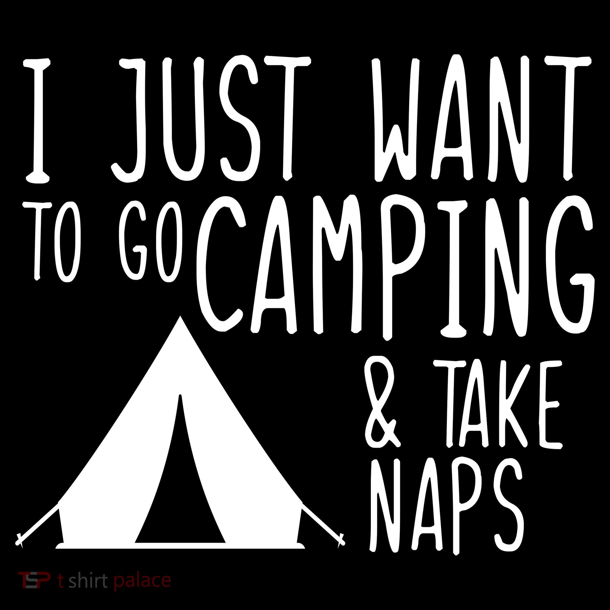 Camping And Napping Ladies PosiCharge Competitor Racerback Tank