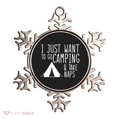 Camping And Napping Ornament