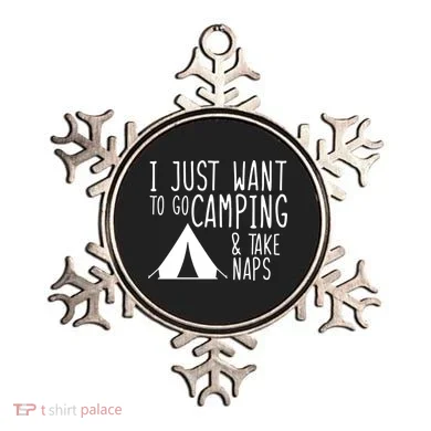 Camping And Napping Ornament