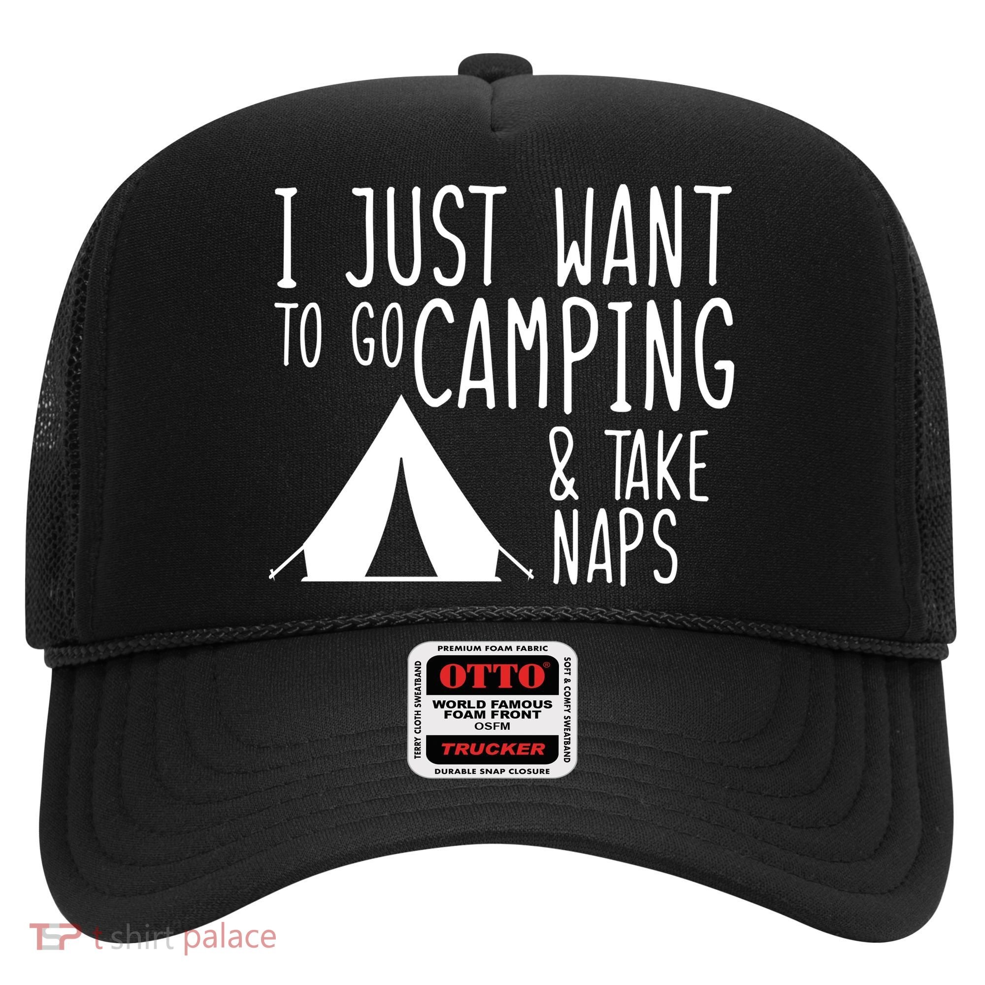 Camping And Napping Hat