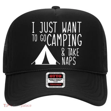 Camping And Napping Hat