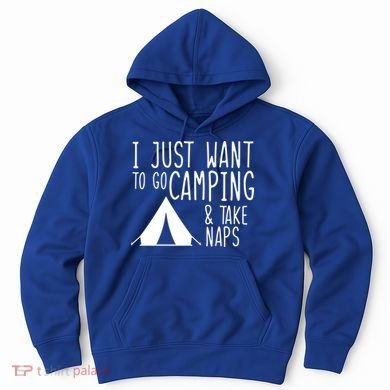 Camping And Napping Hoodie
