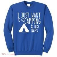 Camping And Napping Sweatshirt thumb 0