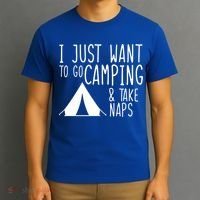 Camping And Napping T-Shirt thumb 3